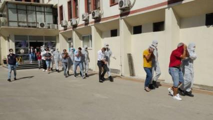 Mersin'de fuhuş çetesi çökertildi: 21 gözaltı