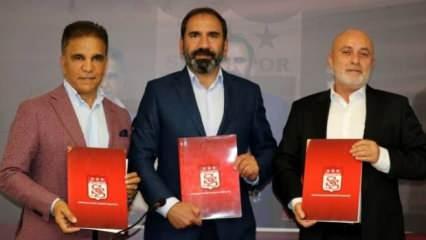 Sivasspor'da 2 yeni sponsorluk anlaşması