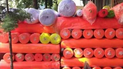 Tekstil firmasından 90 top kumaş çalan kişi tutuklandı