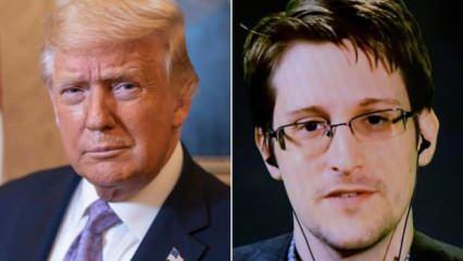 Trump'tan Edward Snowden'a affa yeşil ışık