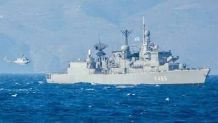 Yunan basını: Yunanistan'a ait savaş gemileri ve uçakları Türkiye'ye karşı harekete geçti