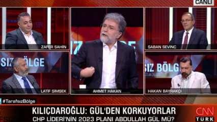Ahmet Hakan'dan canlı yayında Abdullah Gül yorumu: Dehşete düştüm!
