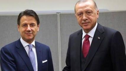 Erdoğan ve Conte arasında Doğu Akdeniz görüşmesi