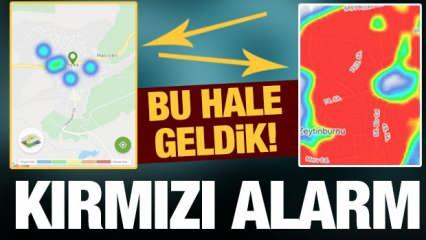 İstanbul ve Ankara'da korkunç tablo! Haritalar ilk kez bu kadar fark etti