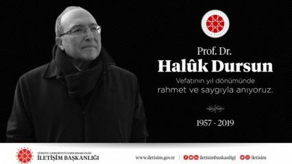 Fahrettin Altun'dan Prof. Dr. Haluk Dursun paylaşımı