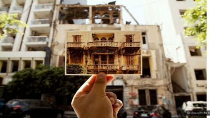 Beyrut'taki patlamada hasar gören tarihi yapıları kurtarma çabası