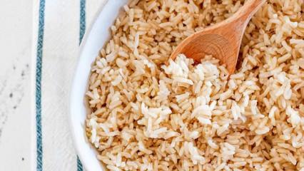Esmer pirinç faydaları nelerdir? Kepekli pirinç besin değerleri...