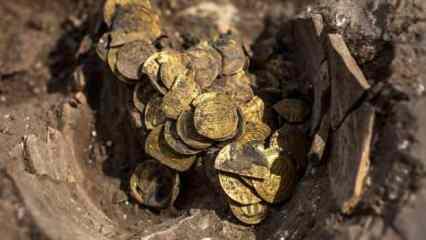İsrail’de gençler bin yıllık altın hazinesi buldu