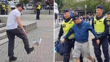 İsveç'te Kur'an yakan ırkçı Danimarkalılar tutuklandı