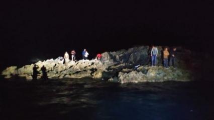 Son dakika haberi: Ege Denizi'nde 80 göçmeni taşıyan bot battı!