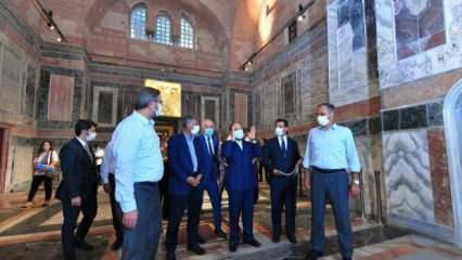 Vali Yerlikaya, Kariye Camii’nin ibadete açılması için yapılan çalışmaları inceledi