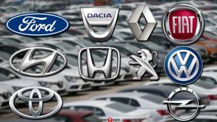 Eylül ayı 2020 model güncel sıfır araç fiyatları: Dacia Renault Volkswagen Fiat fiyat listesi