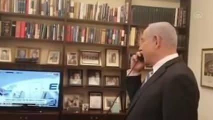 İsrail-ABD heyetini taşıyan uçak Abu Dabi'ye indi! Netanyahu uçağın pilotuyla konuştu...