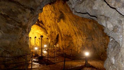 Kırklareli'nde yarasaların mekanı Dupnisa Mağarası
