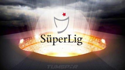 Süper Lig'in 4 haftalık fikstürü açıklandı!