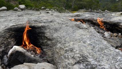 2 bin 500 yıldır yanan doğa harikası: Chimaera