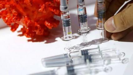 Acil kullanım onayı alan aşı görüntülendi
