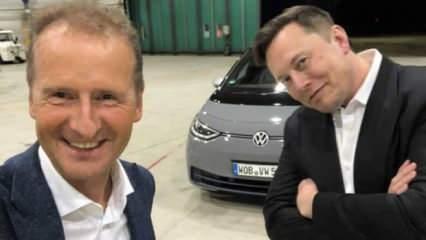 Volkswagen'de Elon Musk sürprizi! Test etti