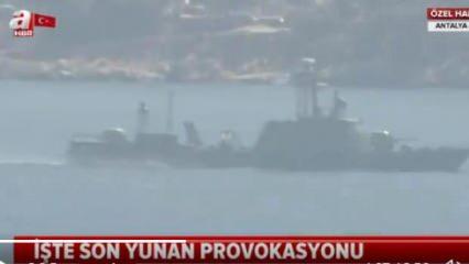Yunanistan'dan yeni tahrik! 3 savaş gemisi bölgeye geldi!