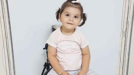 2 yaşındaki Aybüke 12 günlük yaşam mücadelesini kaybetti