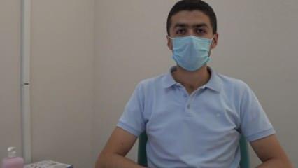 Covid-19’u yenen doktor!  Hafif bir hastalık değil
