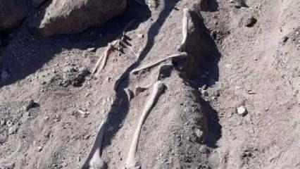 Diyarbakır surlarında Orta Çağ'a ait insan iskeletleri bulundu