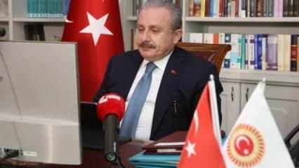Mustafa Şentop, Özbekistan Yasama Meclisi Başkanı ile görüştü!