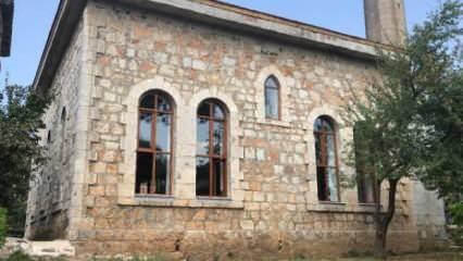 Yalova'da tarihi cami ibadete açıldı