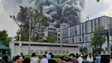 Huawei laboratuarında yangın çıktı