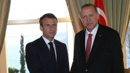 Son dakika haberi: Cumhurbaşkanı Erdoğan ile Macron görüşecek