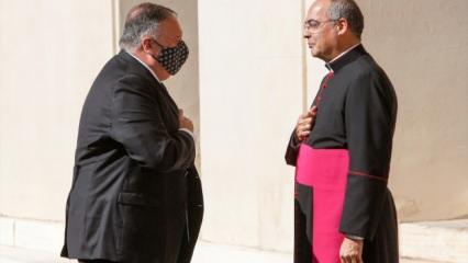 ABD Dışişleri Bakanı Pompeo Vatikan'da Papa ile görüşemedi
