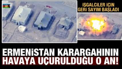Azerbaycan ordusu Ermenistan ordusunu böyle vurdu