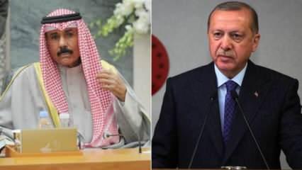 Cumhurbaşkanı Erdoğan, yeni Kuveyt Emiri ile görüştü