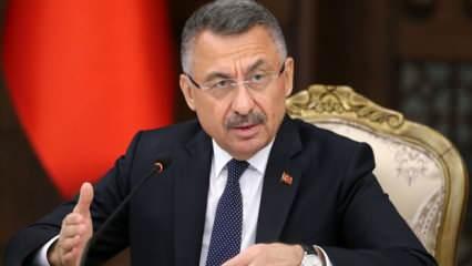 Cumhurbaşkanı Yardımcısı Oktay'dan Ermenistan'ın sivillere yönelik saldırısına tepki