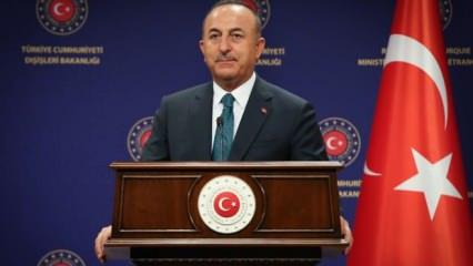 Dışişleri Bakanı Çavuşoğlu'ndan son dakika açıklamalar