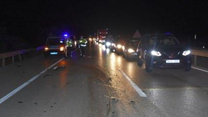 Feci ölüm: Otomobilin çarpmasıyla 200 metre sürüklendi!