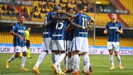 Inter, Benevento'ya gol yağdırdı!
