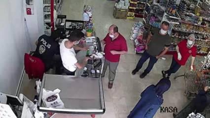 Koronavirüs hastası markette yakalandı