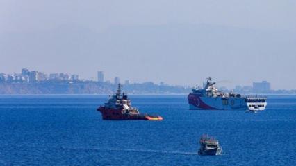NAVTEX ilanları sonrası Oruç Reis limandan ayrıldı