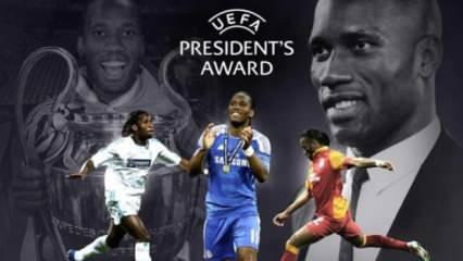 UEFA'dan Didier Drogba ödül