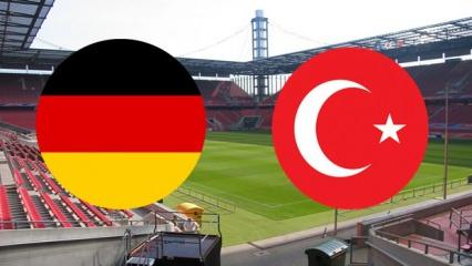 Almanya Türkiye maçı bu akşam saat kaçta başlayacak? A Milli Takımın maçı hangi kanalda?