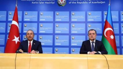 Dışişleri Bakanı Çavuşoğlu'ndan Azerbaycanlı mevkidaşı ile önemli görüşme