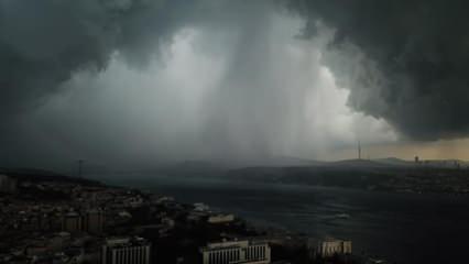 Meteoroloji'den uyarılar peş peşe geliyor! Saat verdiler, İstanbul'da alarma geçildi