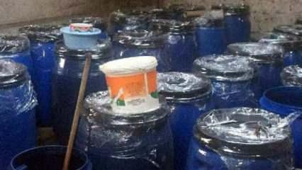 Polisler, hırsızları kovalarken sahte içki imalathanesi buldu
