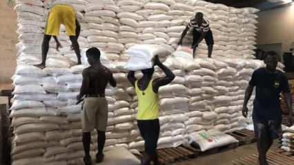 TİKA'dan Sierra Leone'de 1000 aileye gıda yardımı