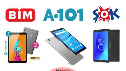 BİM, A101, ŞOK düşük fiyatlı tablet kampanyası devam ediyor!