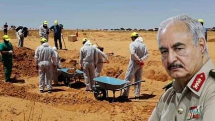 Darbeci Hafter'in katliamları bir bir ortaya çıkıyor! Yeni toplu mezarlar bulundu