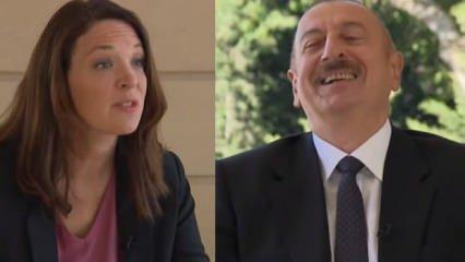Fransız sunucunun 'Kaç tane Türk İHA'nız var' sorusuna Aliyev'den cevap