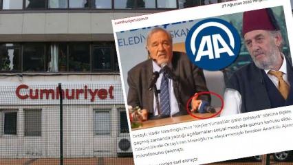 Cumhuriyet Gazetesi'nin AA'ya çamur atan haberi için mahkeme kararını verdi