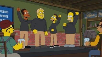 The Simpsons dizisinde Trump'a şok! 